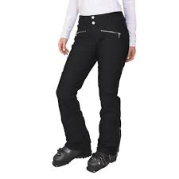 Obermeyer Resort Clio Softshell Ski Pants, Black, Size 14 - Picture 1 of 12